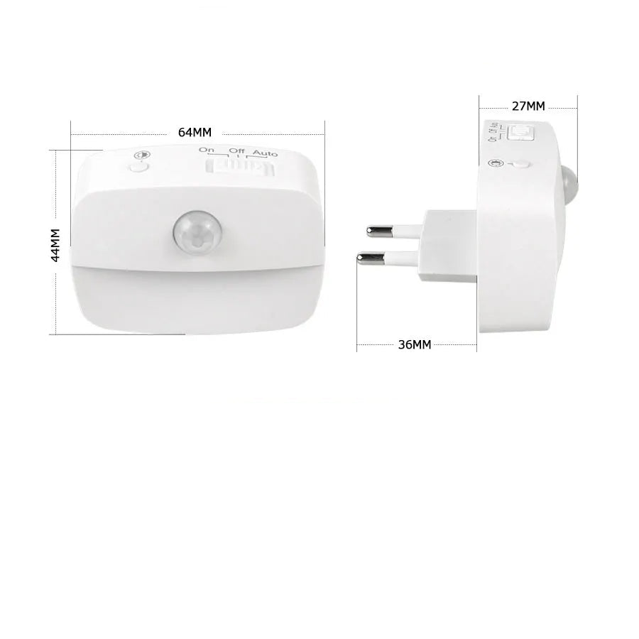 Lampe LED a détecteur de mouvements 220v