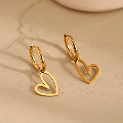 Boucles d'oreilles Heart