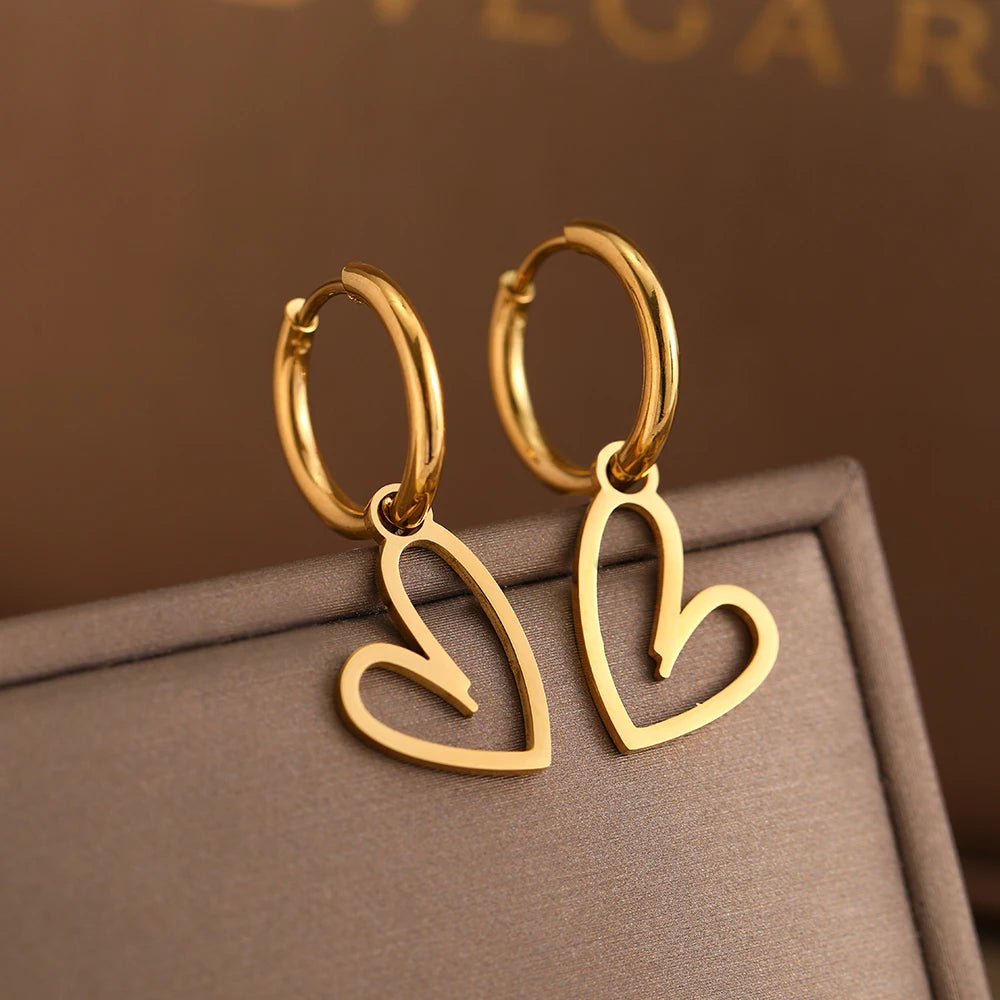 Boucles d'oreilles Heart