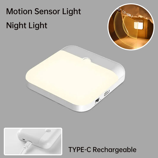 Lampe LED a détecteur de mouvement rechargeable