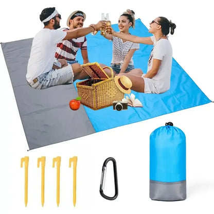 Tapis de plage imperméable anti sable, 200X140cm
