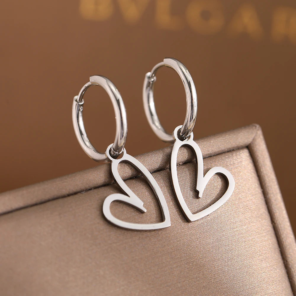 Boucles d'oreilles Heart