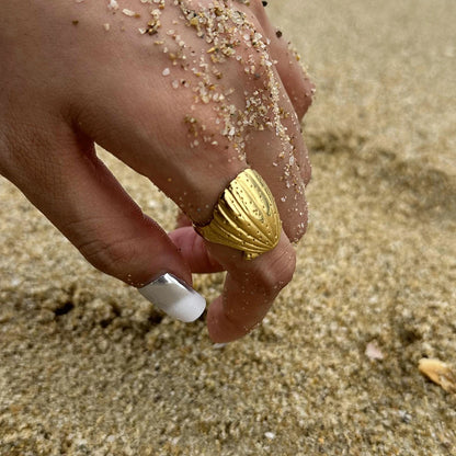 Bague coquillage